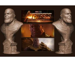Thanos Avengers Infinity War Version 3D Models