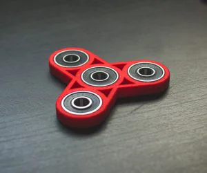 The Triplex Fidget Spinner 3D Models
