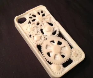 Improved Iphone Gear Case With Geneva Mechanism 3D Models