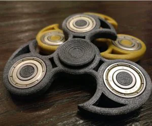 Fidget Tri Spinner 3D Models