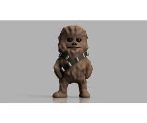 Mini Chewbacca Star Wars 3D Models