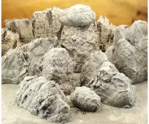 Rock Formations 3D Models