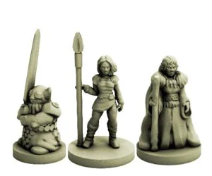 Fantasy Adventuring Party 18Mm Scale 3D Models