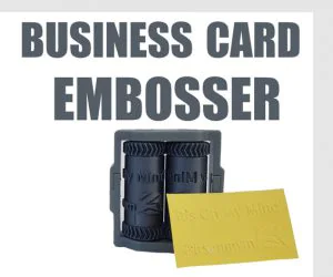 Business Card Embosser 3D Models