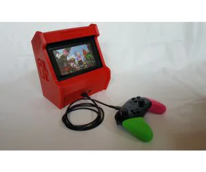 Nintendo Switch Arcade Cabinet 3D Models