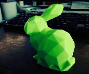 Low Poly Stanford Bunny 3D Models