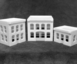 Customizable Modular Building 3D Models