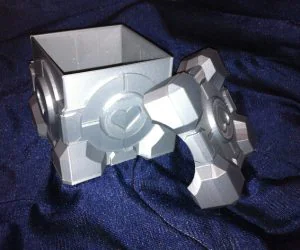 Companion Cube Gift Box 3D Models