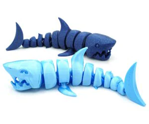 Articulated Shark 3D Models