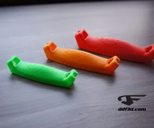 Comfortable Plastic Shopping Bag Handle 3D Models