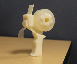 Mini Tape Gun Tape Dispenser 3D Models