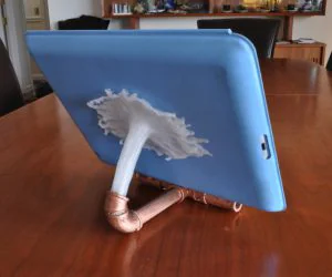 Splashy Ipad Stand 3D Models