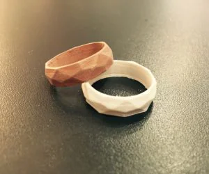 Low Poly Ring 3D Models
