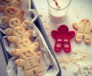 Gingerbread Cookie Cutter 3D Models