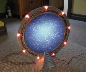 Working Stargate With Arduino Control 3D Models