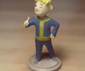 Fallout Vault Boy 3D Models