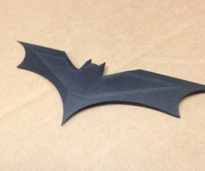 Dark Knight Rises Batarang 3D Models