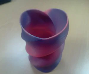 Twisted Heart Vase 3D Models