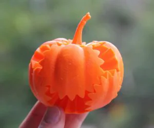 Geared Pumpkin For Halloween 3D Models