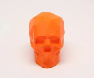 Low Poly Skull 3D Models