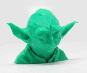Low Poly Yoda 3D Models
