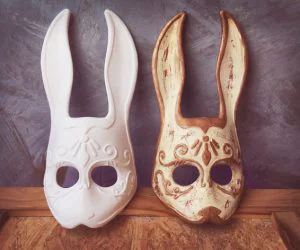 Splicer Bunny Mask From Bioshock 3D Models