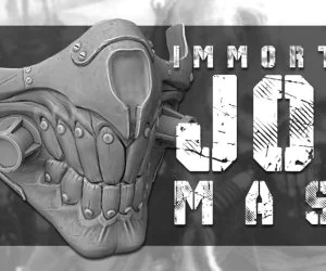 Immortan Joe Mask 3D Models