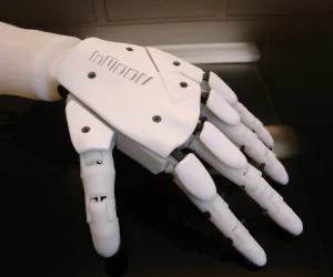 Left Hand Robot Inmoov 3D Models