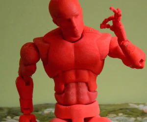 Open Source Action Figure With 70 Points Of Articulation Aka Dexter 3D Models