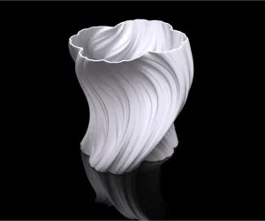 Julia Vase 004 Bloom 3D Models