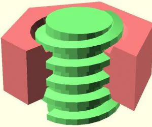 Screw Library 3D Models