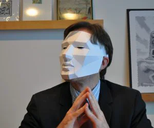 Low Poly Mask 3D Models