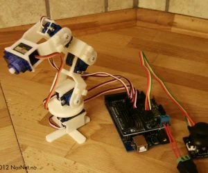 Micro Robot Arm 9G Micro Servo See Video 3D Models