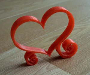 Heart Shape 3D Models
