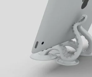Octopus Tablet Phone Stand 3D Models