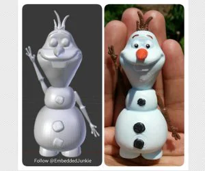 Olaf From Disneys Frozen 3D Models
