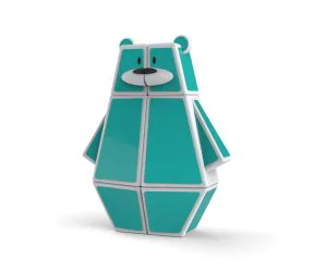 Ozo 1X2X3 Puzzle Bear 3D Models