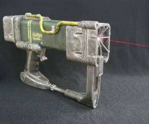 Aep7 Laser Pistol Fallout 3D Models