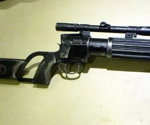 Boba Fett Ee3 Carbine Blaster Rifle 3D Models