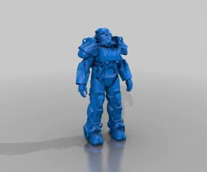 Wearable T60B Power Armor From Fallout 4 Brotherhood Of Steel 3D Models