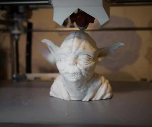 Yoda Bust Cleaned And Simplified 3D Models