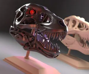 Terminator Rex 3D Models