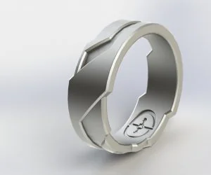 Halotron Inspired Ring 3D Models