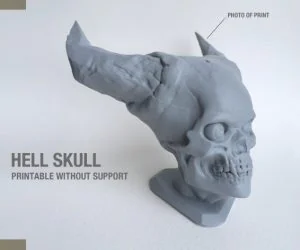 Hell Skull 3D Models
