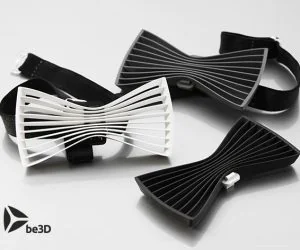 Bow Tie 01 Flat 3D Models