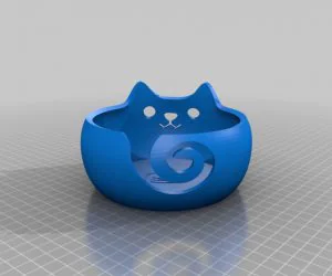 Yarn Bowl For Catsandwhichfibers 3D Models