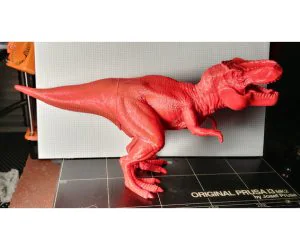 T. Rex Easy Print And Glue 3D Models