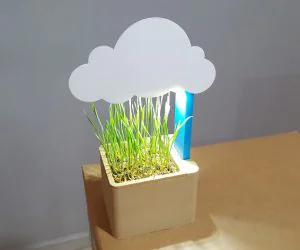 Cloud Flower Pot 3D Models