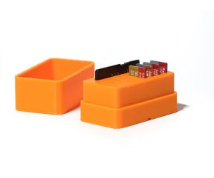 Micro Sd Card And Adapter Storage Box 3D Models