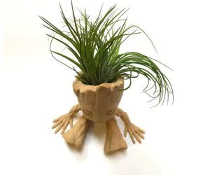 Baby Groot Air Plant Planter 3D Models